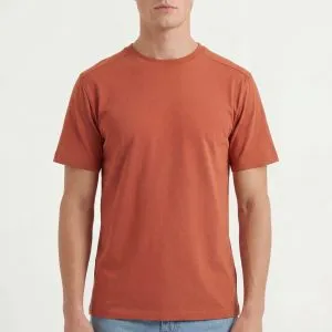 Reflex Elevated Organic Cotton T-Shirt Red Front